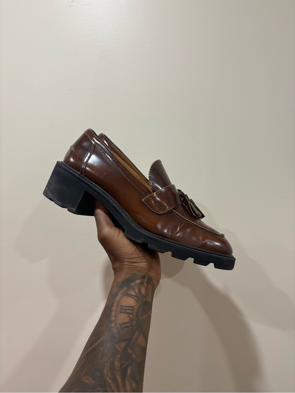 Classic Leather Tassel Loafers